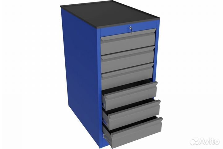 Верстак с тумбой для инструмента