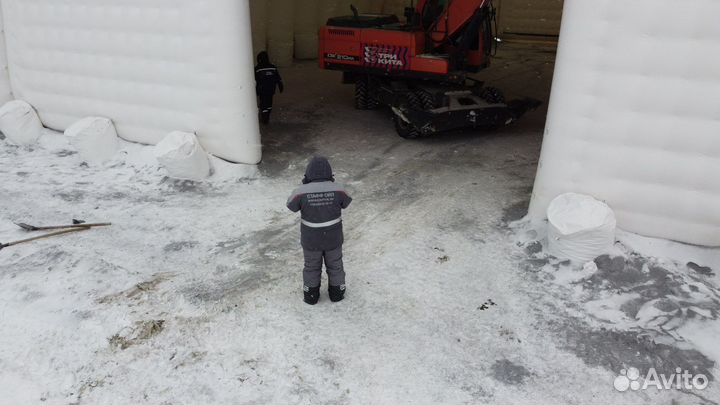 Надувной ангар от производителя