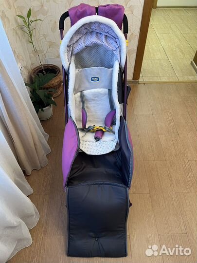 Санки-коляска Nika 7-2