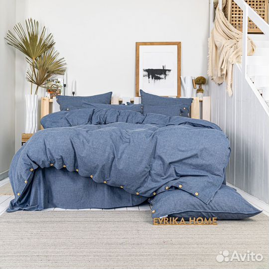 Постельное белье Лофт Гранж бриз