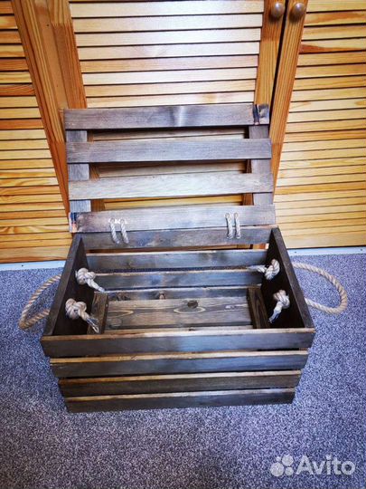 Ящик деревянный, подарочный ящик