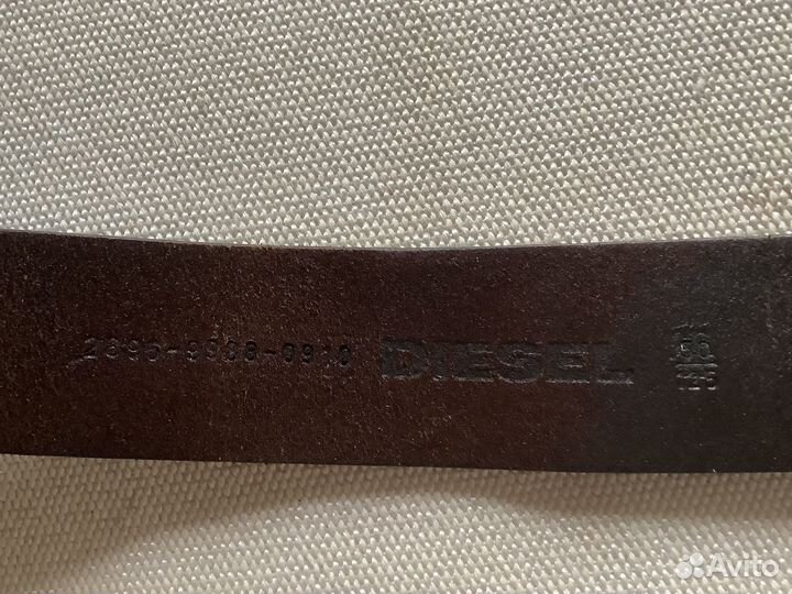 Мужской кожаный ремень diesel