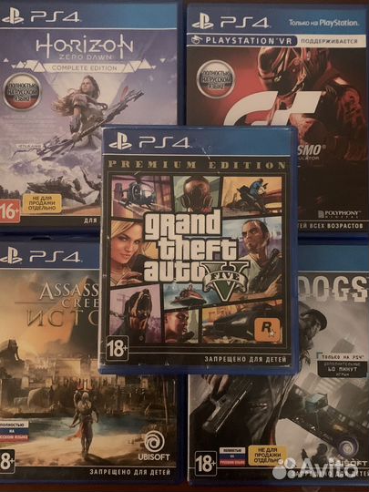 Игры на ps 4