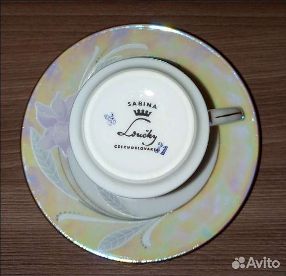 Чашки и блюдца фарфор