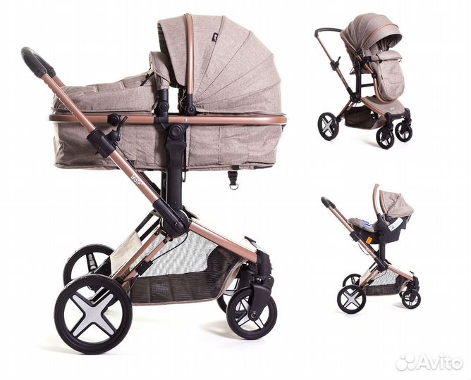 Коляска 3 в 1 bair