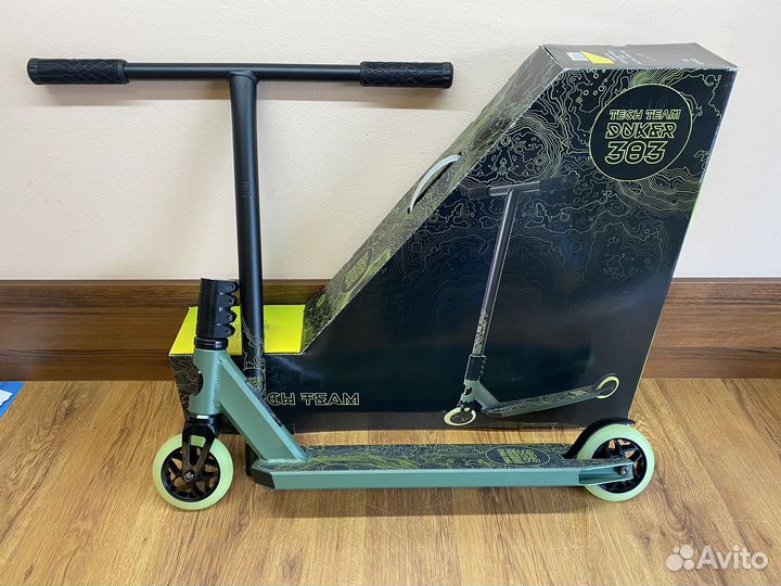 Самокат трюковой tech team duker 303. 2 цвета