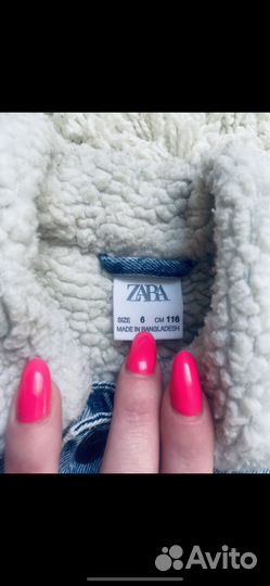 Продам джинсовку zara на мальчика рост 116