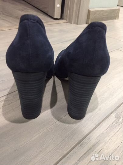 Новые туфли нат замша