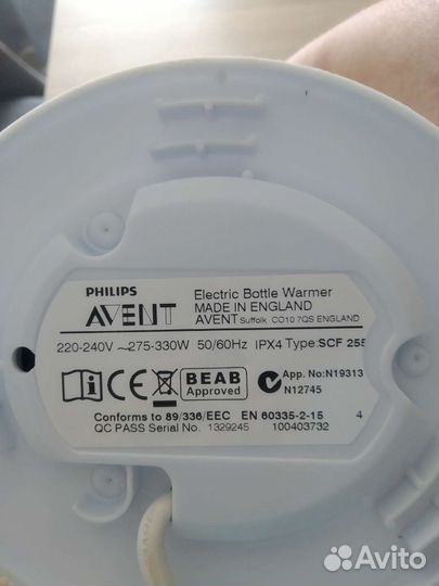 Подогреватель для бутылочек philips avent