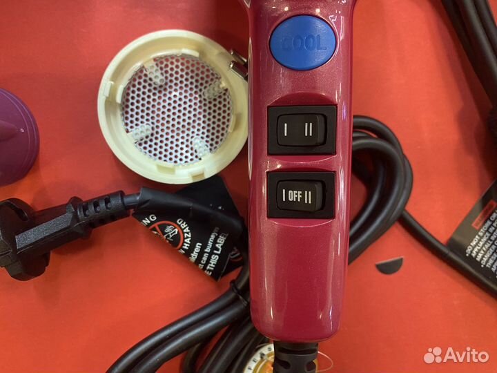 Профессиональный набор укладки волос ягода-малина