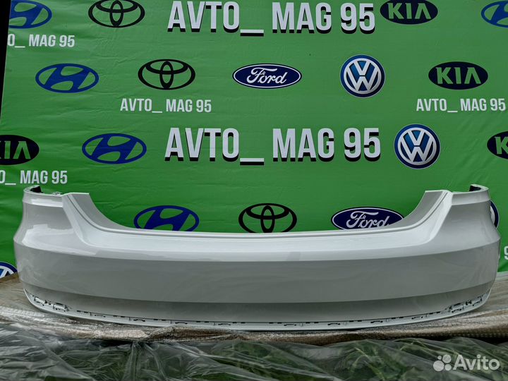 Бампер задний на volkswagen polo 2015-2020