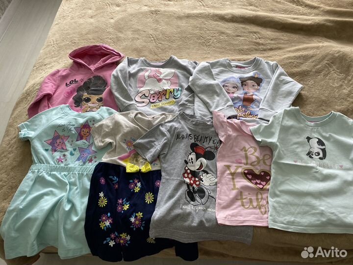 Детские вещи пакетом для девочек