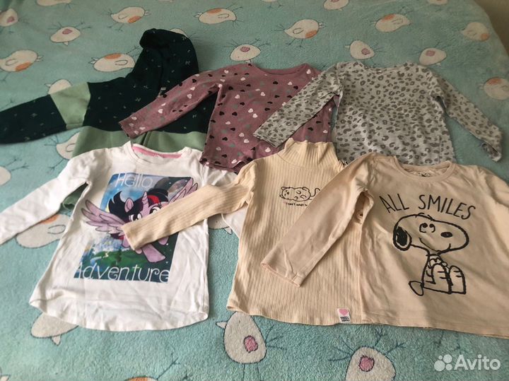 Вещи пакетом на девочку 104 - 116