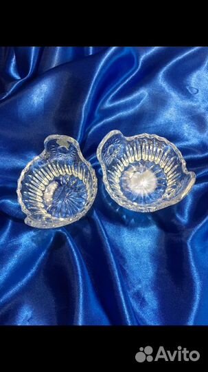 Хрусталь.Салатники Икорница