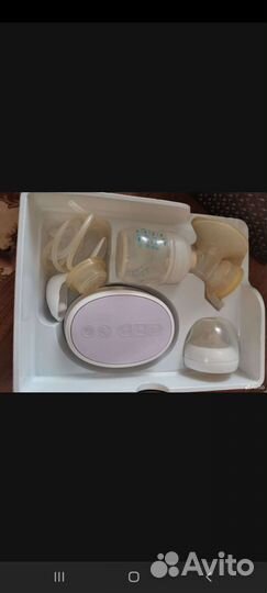 Молокоотсос avent электрический