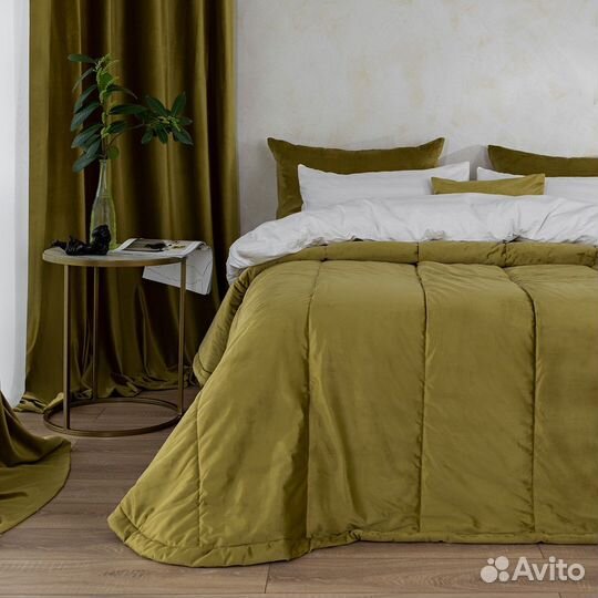 Новое покрывало Беллиссимо Темный янтарь бархат