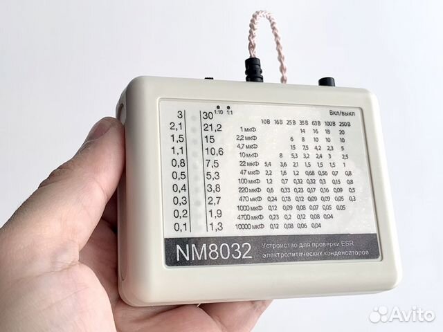 Измеритель ESR конденсаторов NM8032 с корпусом купить в Уфе | Товары ...