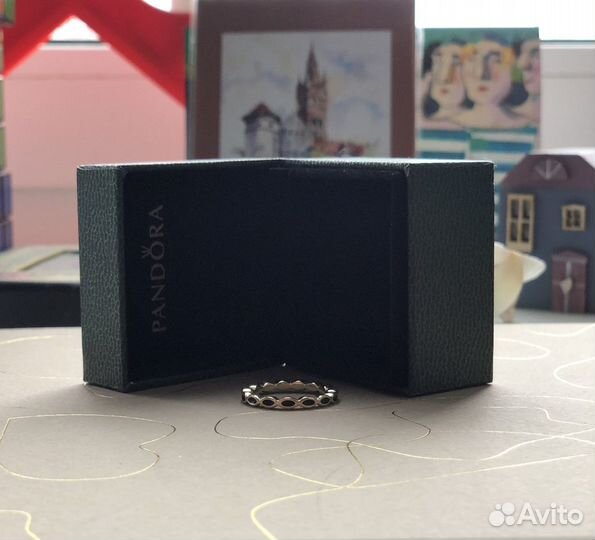 Золотое кольцо pandora