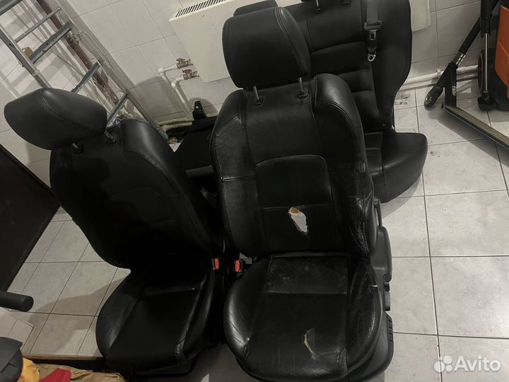 Кожаный салон mazda 6 gg