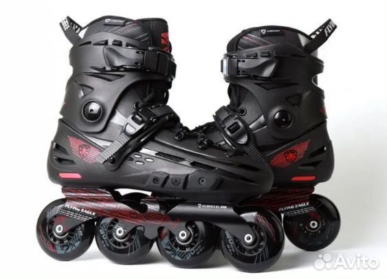 Ролики Flying Eagle F4 Raven Черный