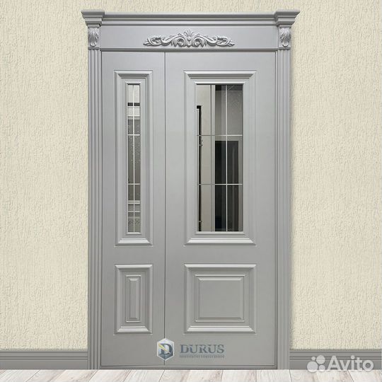 Двери межкомнатные серые