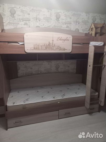 Двухъярусная кровать для детей бу