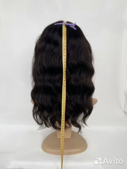 Новый парик из натуральных волос 45 см