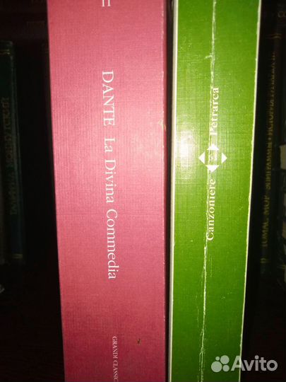 Dante, Petrarca на итальянском