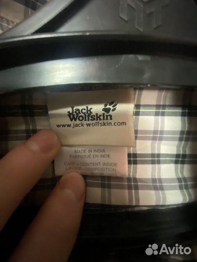 Jack wolfskin рубашка