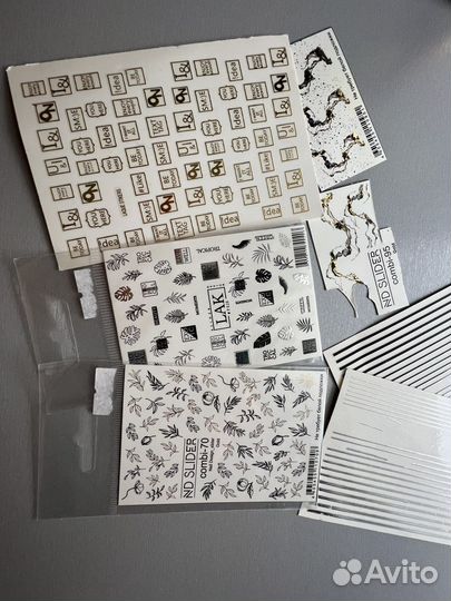 Втирки, пигменты, стемпинг, лаки