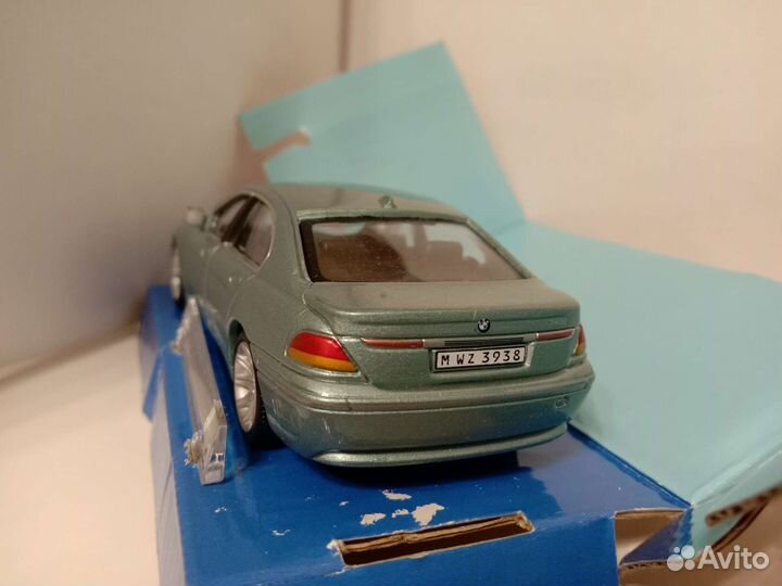 Bmw 7 e65 745i Масштабная модель 1:43 cararama