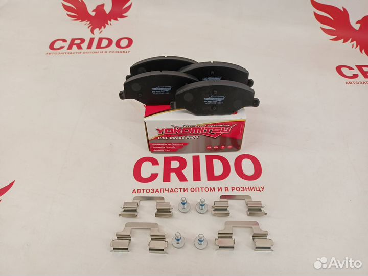 Тормозные колодки передние Volkswagen Polo 5 мт