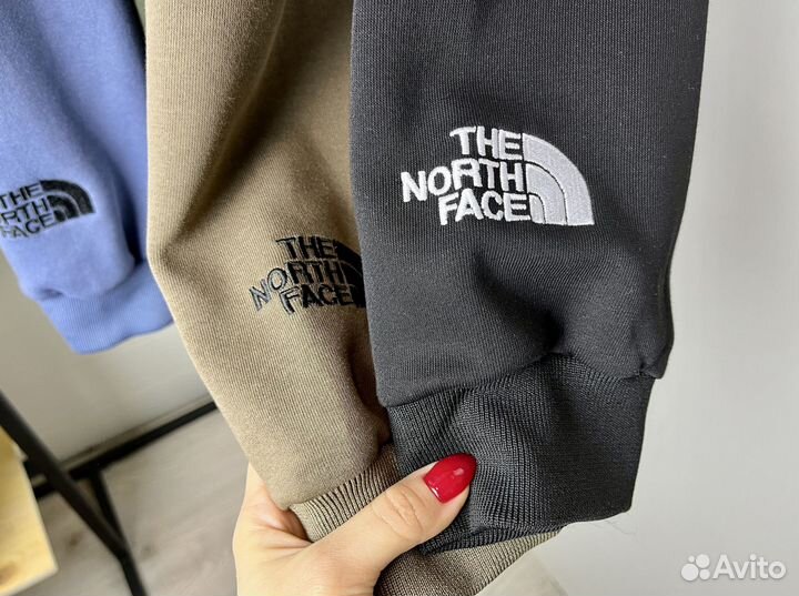 Худи The North Face зеленый