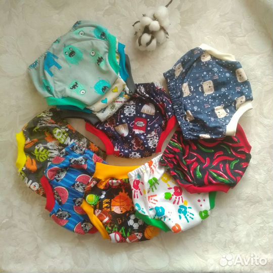 Многоразовые впитывающие трусики