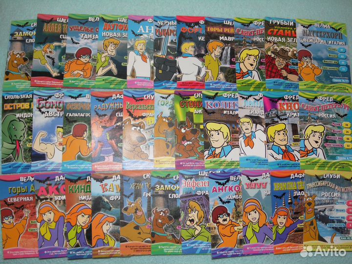 Scooby-Doo Скуби-Ду карточки 180шт, 2006 г, Новые