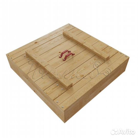 Детская песочница с крышкой 