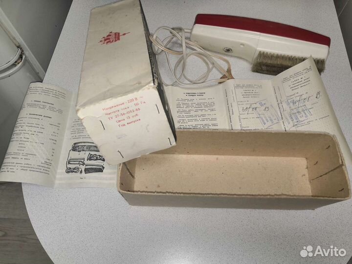 Ручной пылесос щётка СССР