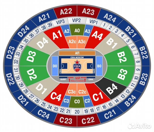 Билеты на Цска - Астана / баскетбол (28.10.23)
