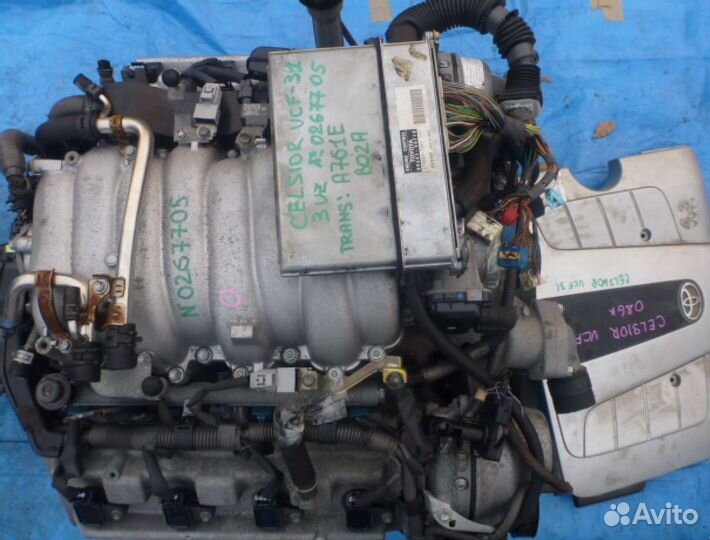 Двигатель на Lexus LS430 UCF30 3UZ-FE 4.3