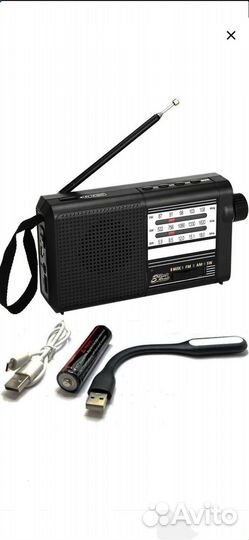 Радиоприемник -блютуз колонка на солнечной батарее
