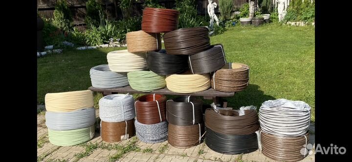 Корзина, короб для хранения из ротанга