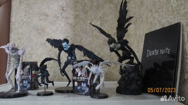 Аниме фигурки Ryuk (Рюк) и Rem (Рэм) из Death Note