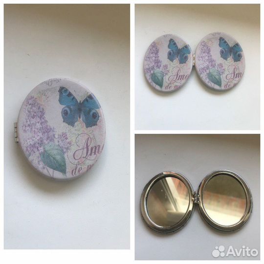 Зеркальце карманное