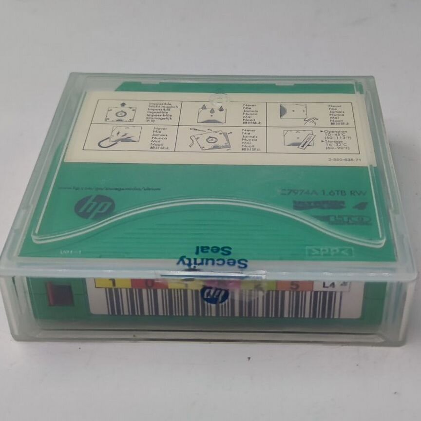 [C7974A] Картридж C7974a, Hp Ultrium, Lto4, 800 (1600) Gb