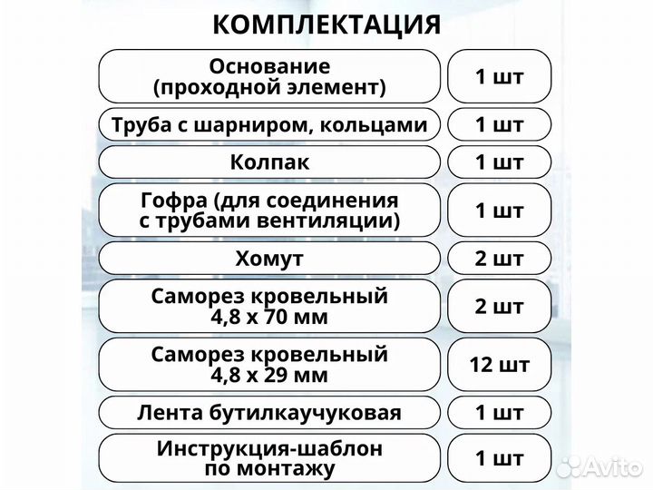 Вентиляционная труба для металлочерепицы ral6005