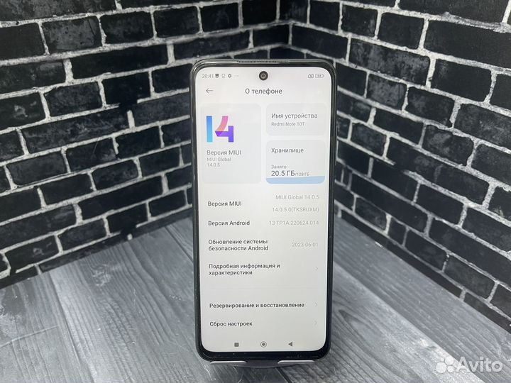 Xiaomi Redmi Note 10T, 4/128 ГБ