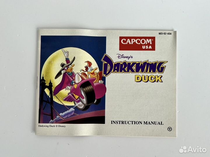 Disney's Darkwing Duck Nintendo NES Оригинал