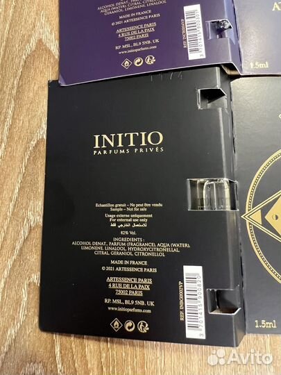 Initio OUD FOR happiness,atomic rose,side effect