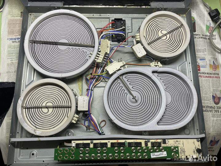 Ariston варочная панель на запчасти