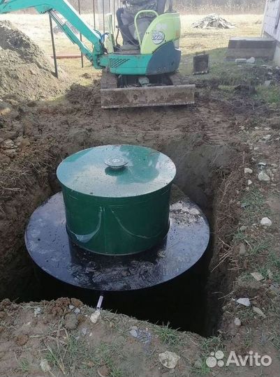 Установка канализации септик под ключ